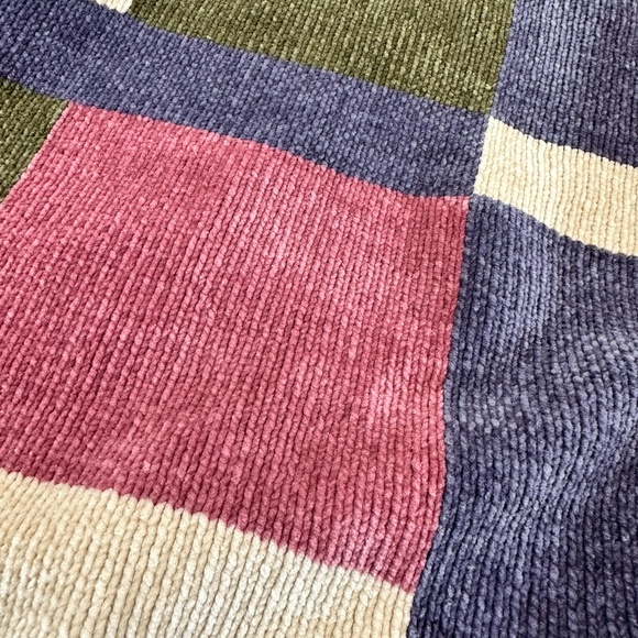 ALFRED DUNNER PETITE COLOR BLOCK KNITTED SWEATER - Picture 6 of 8